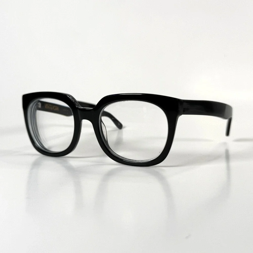 VINT & YORK Ritzy C.VYB1BO‎ Eyeglasses Frame 53-22-145 Jet Black Bold Womens